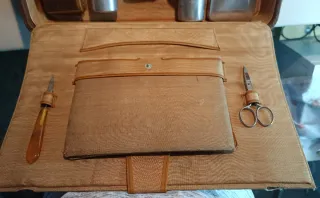 Maleta antigua barbería