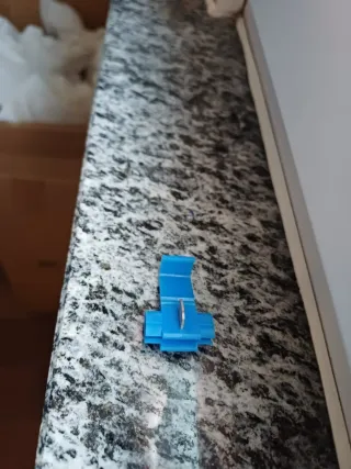 500 Connettori Rapidi Giunzione Blu