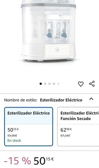 Esterilizador Chicco 3 en 1