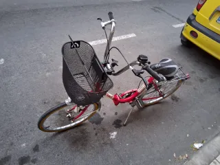 Bicicleta Torrot Roja con Cesta