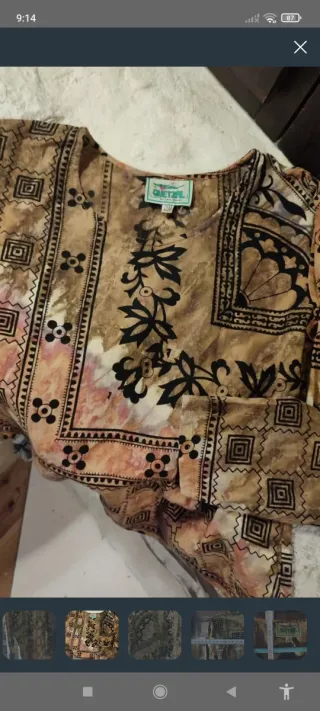 Camiseta Quetzal Indias Tejidos Tinte