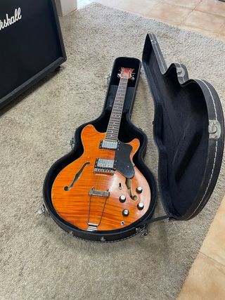 Guitarra Eléctrica Hollow Body con Humbuckers