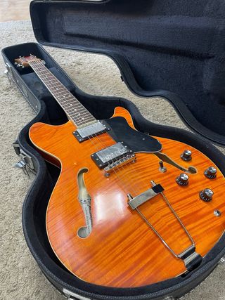 Guitarra Eléctrica Hollow Body con Humbuckers