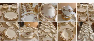 Vajilla Inglesa Royal Albert Celebratión,Oro Nueva