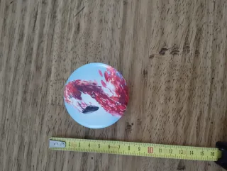 Specchietto da borsa con fenicottero