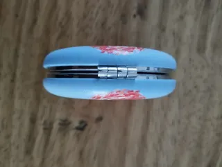 Specchietto da borsa con fenicottero