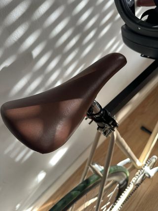 Bicicleta Fixie con Silla Infantil