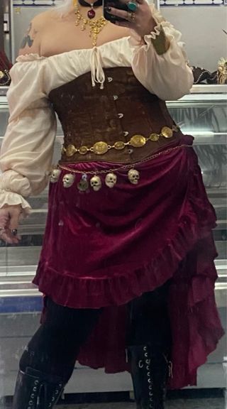 Disfraz de mujer pirata