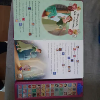 Libro cuentos con sonidos de las princesas Disney