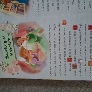 Libro cuentos con sonidos de las princesas Disney