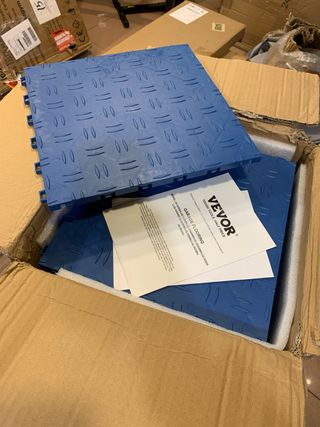 100 Baldosas Garaje Entrelazadas VEVOR