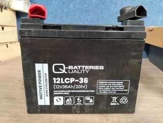 Batería Qbatteries 12LCP36 A !SIN MANGO!