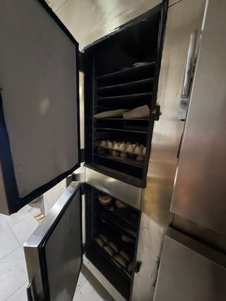 Congelador industrial 6 puertas acero inoxidable