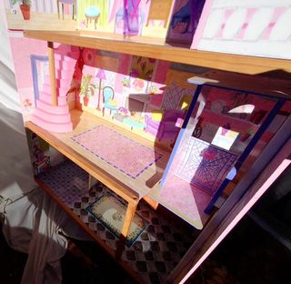 Casa muñecas madera