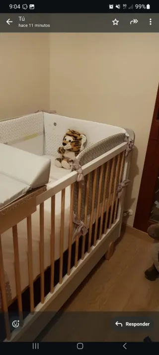 Cuna convertible en cama hasta 4 años