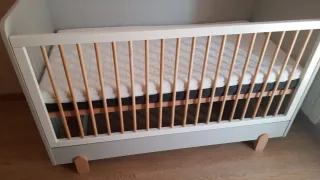 Cuna convertible en cama hasta 4 años
