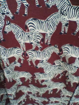 Camicia Primark Slim Fit Stampa Zebre Tg S