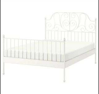 Somier Metálico Blanco Ikea