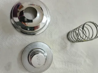 Pulsante Catis a muro in metallo