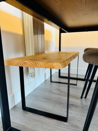 Conjunto mesa, banco y 2 sillas comedor