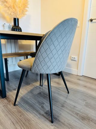 Conjunto mesa, banco y 2 sillas comedor