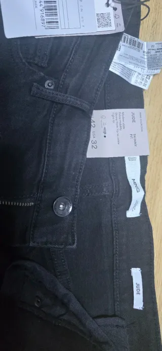 Pantalón negro hombre Talla 42