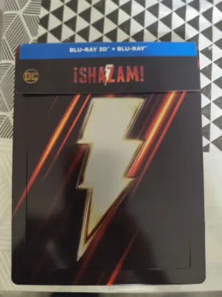 Steelbook Shazam Blu-ray 3D + Blu-ray