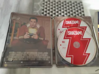 Steelbook Shazam Blu-ray 3D + Blu-ray