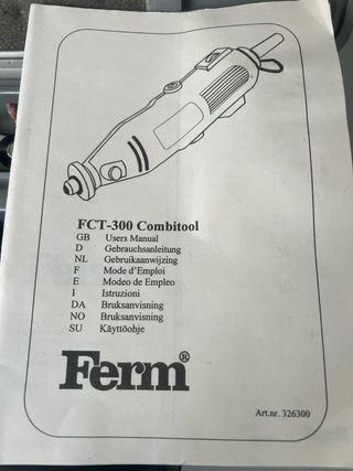 Mini herramienta rotativa Ferm FCT-300