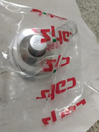 Pulsante Catis Metallo Oro Argento