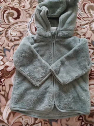2 Chaqueta polar con capucha para niños