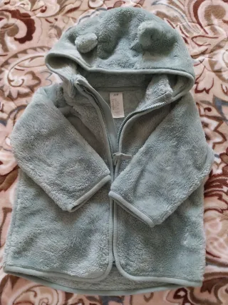 2 Chaqueta polar con capucha para niños