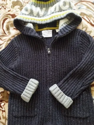 2 Chaqueta polar con capucha para niños