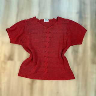 Top de punto estilo jersey Vintage 90’s talla M -