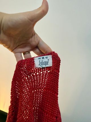 Top de punto estilo jersey Vintage 90’s talla M -