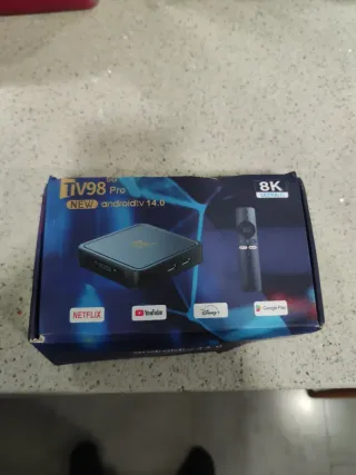 Android TV Box Tiv98 Pro 5G 8K Ultra HD