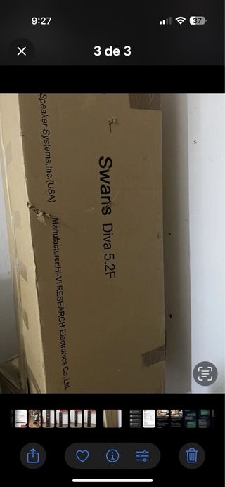 Altavoces Swans Diva 5.2F