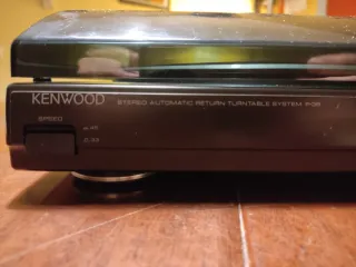 Tocadiscos Kenwood P-38 Negro
