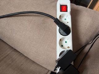 Regleta 5 enchufes con interruptor