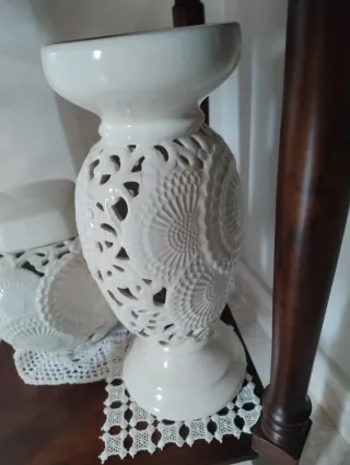 Tris porcellana decorata