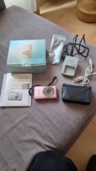 Cámara Digital Canon IXUS 105 Rosa