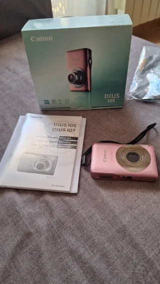 Cámara Digital Canon IXUS 105 Rosa