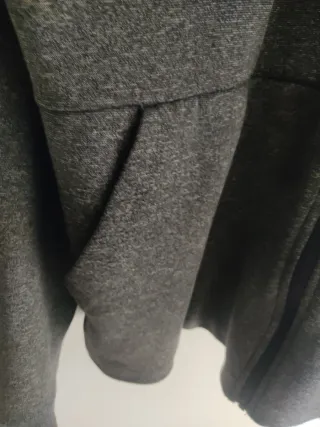 Sudadera Adidas Gris con Cremallera