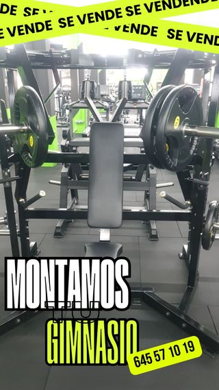 MAQUINAS DE GIMNASIO PARA MONTAR TU CENTRO