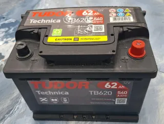 Batería Coche Tudor Technica 62Ah