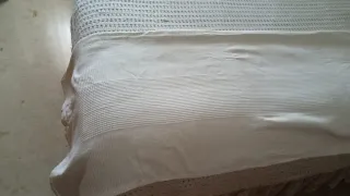 Colcha blanca IKEA 90 x 1.90