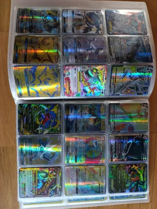 Cartas Pokémon V, GX y VMAX doradas