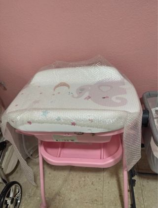 Bañera cambiador bebé