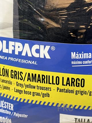 Pantalones Largos De Trabajo WOLFPACK
