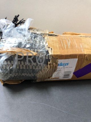 Tappeto da Corridoio Relaxdays con Frange